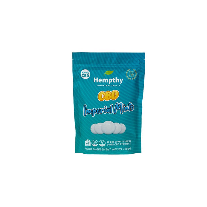 Hempthy 300mg CBD Gummies 30 Ct Pouch