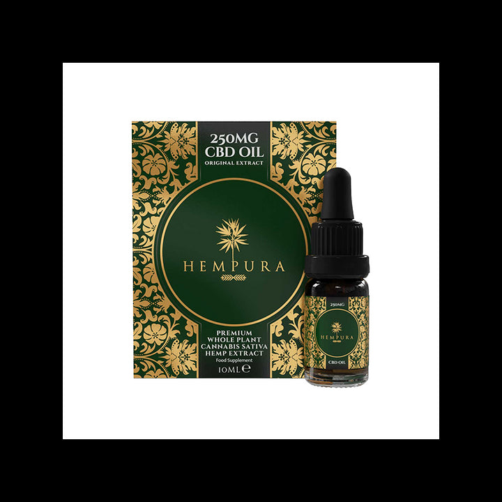 Hempura 250mg CBD Broad Spectrum Oil with terpenes - 10ml