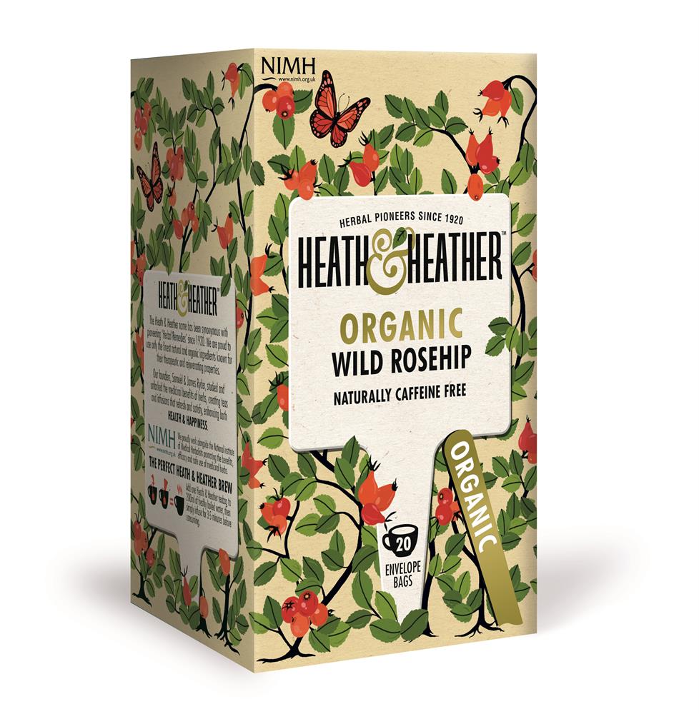 Organic Wild Rosehip 20 Bag