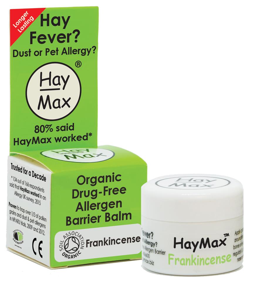 HayMax Frankincense Organic Allergen Barrier Balm 5ml