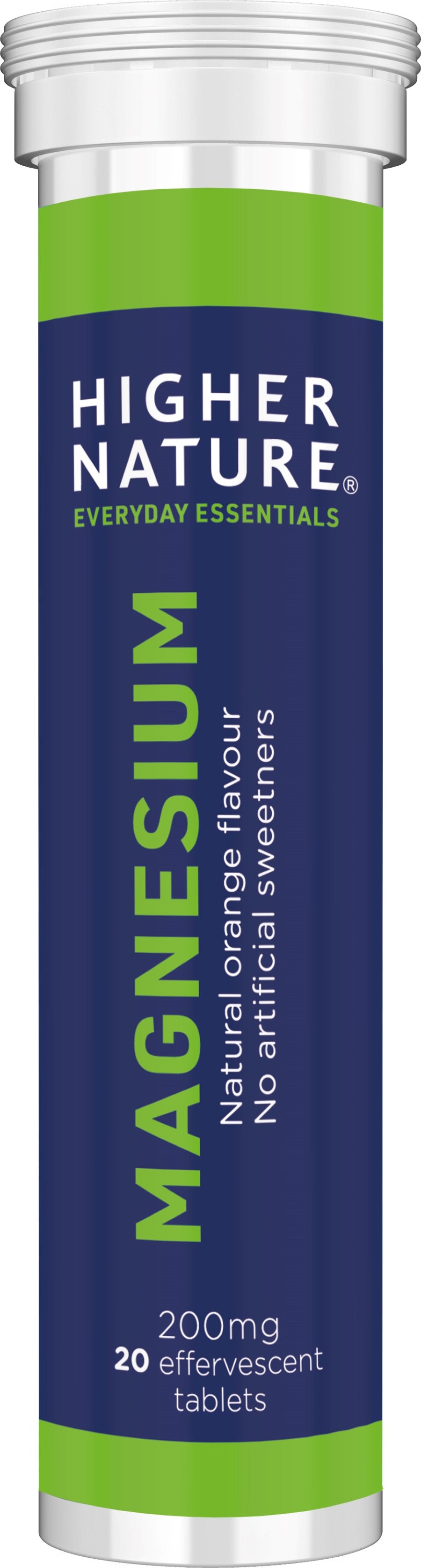 Higher Nature - Magnesium Effervescent 20 Tablets