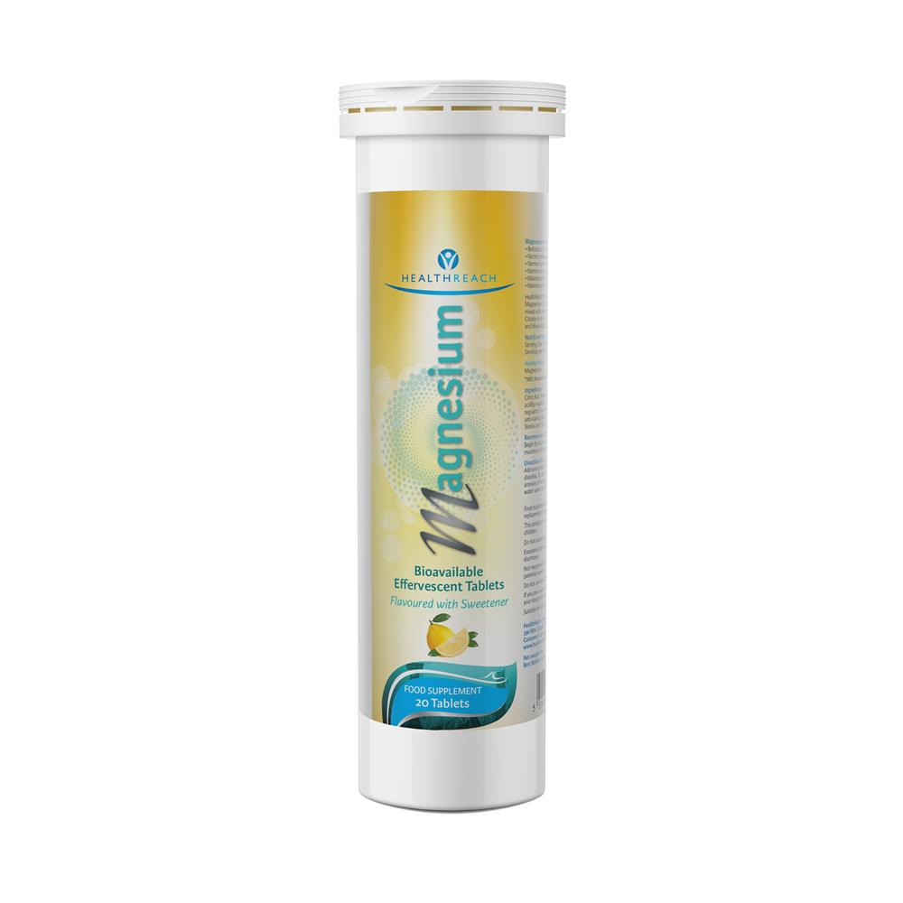 Healthreach Magnesium Effervescent Tabs 20's