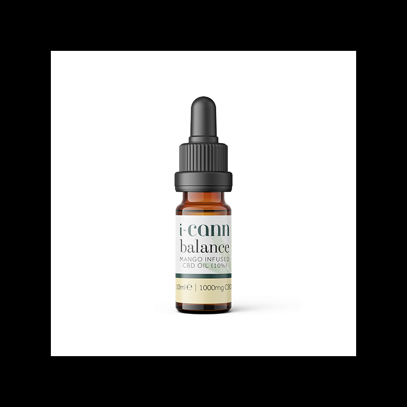 i-Cann Balance 10% Mango Infused CBD Oil - 10ml