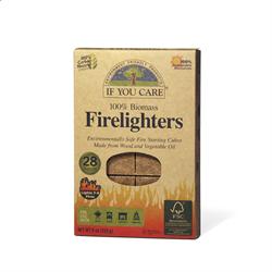 Firelighters Non toxic Wood 28 pieces