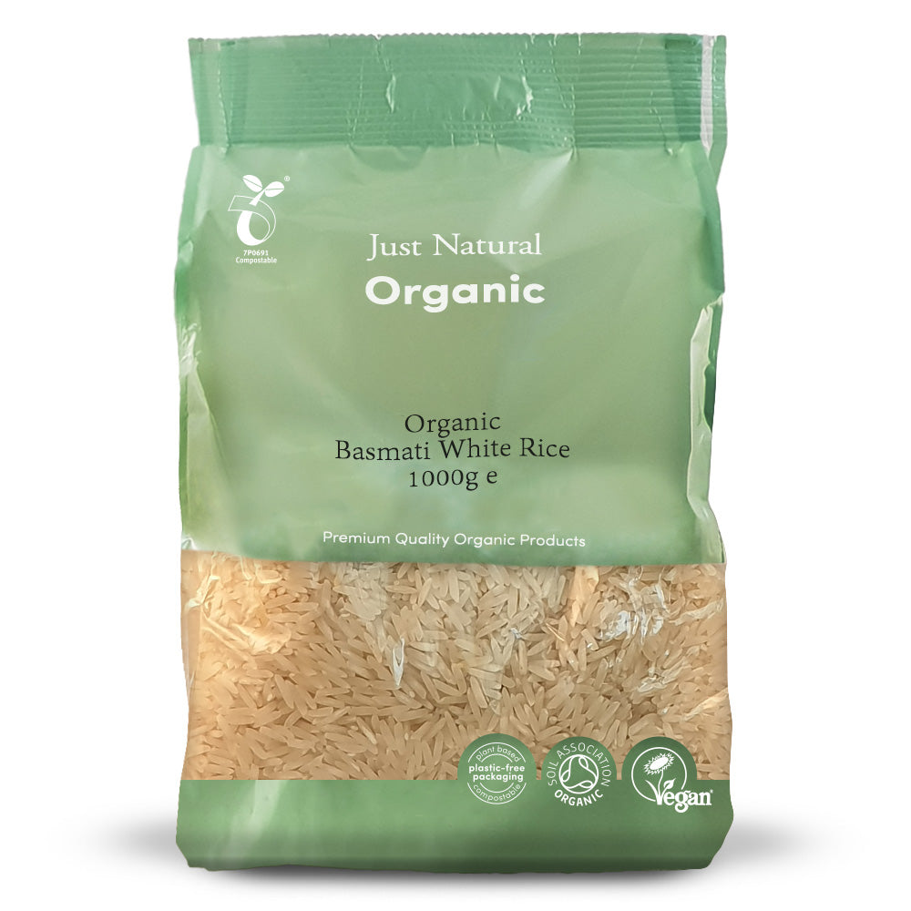 Organic Basmati White Rice 1000g