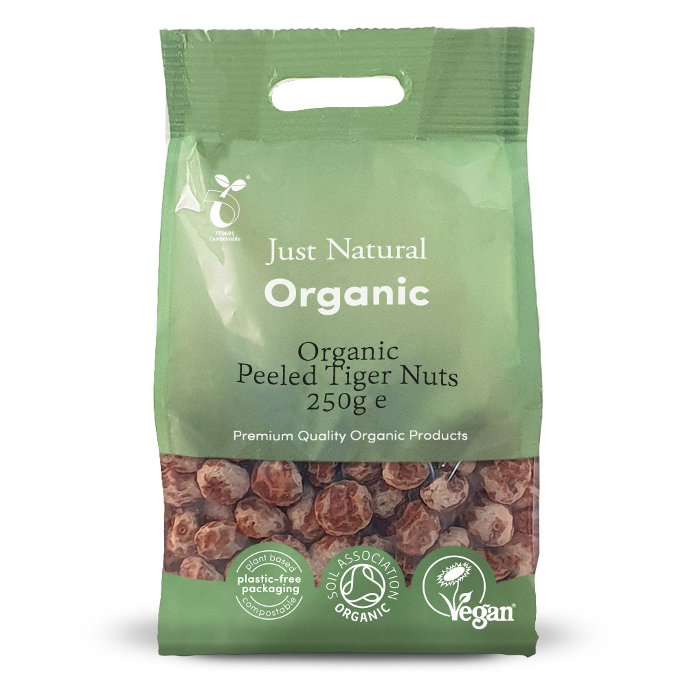 Organic Tiger Nuts Raw - Peeled 250g