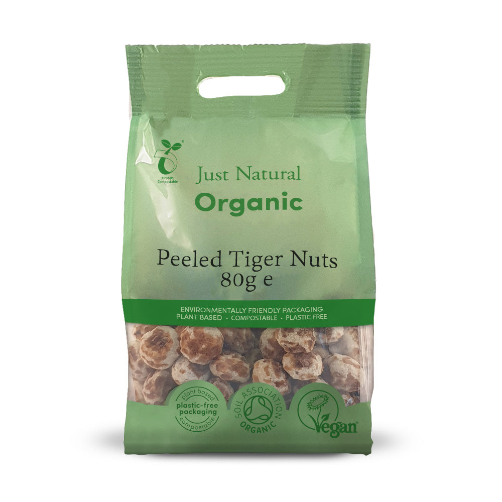 Organic Tiger Nuts Raw - Peeled 80g