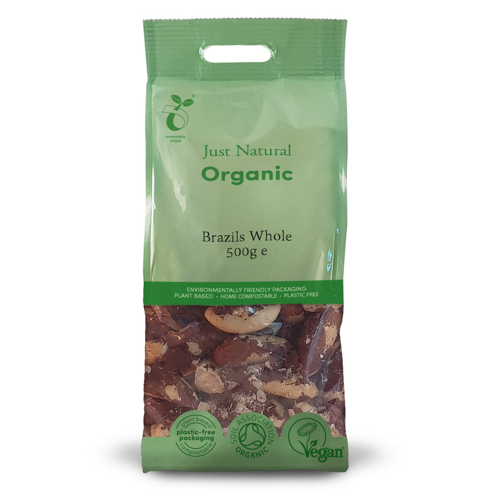 Organic Brazils Whole 500g