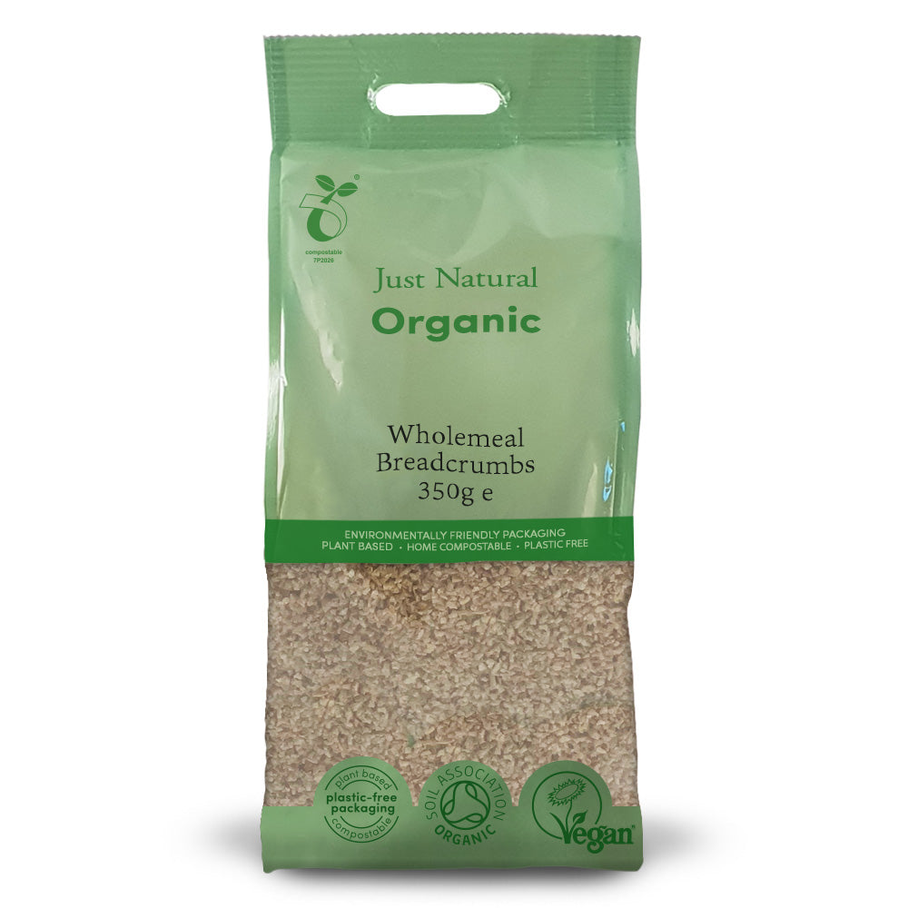 Organic Wholemeal Breadcrumbs 350g