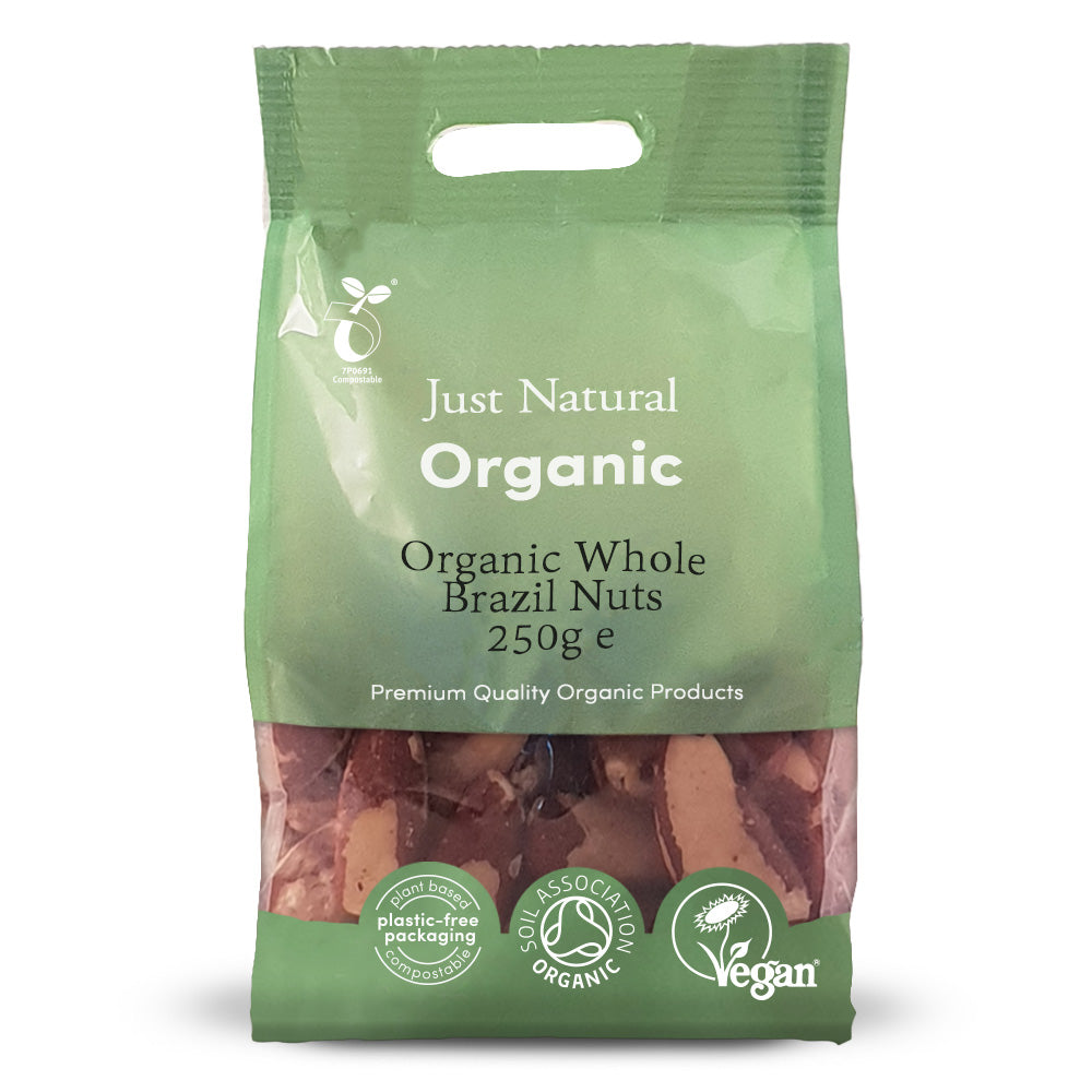 Organic Brazils Whole 250g