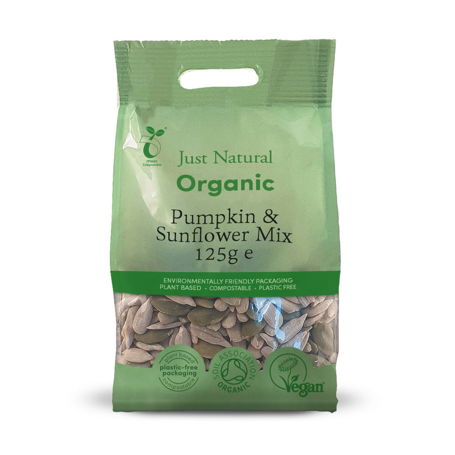 Organic Pumpkin & Sunflower Mix 125g