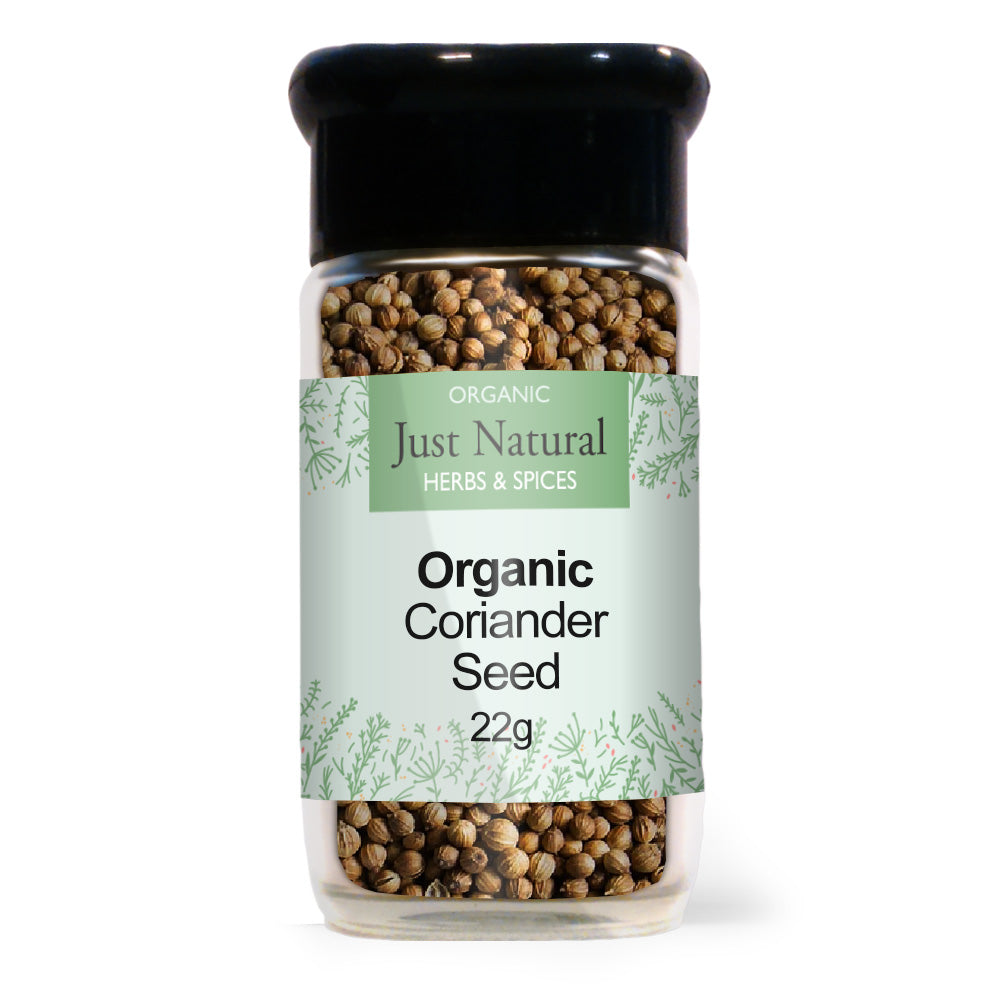 Organic Coriander Seed (Glass Jar) 30g