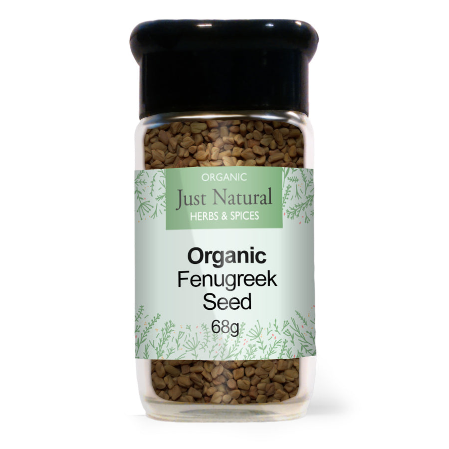 Organic Fenugreek Seed (Glass Jar) 75g