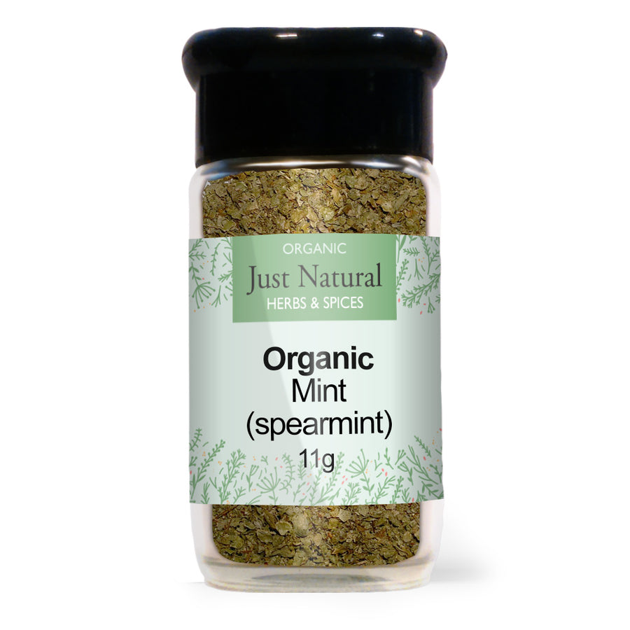 Organic Mint (Spearmint) (Glass Jar) 15g