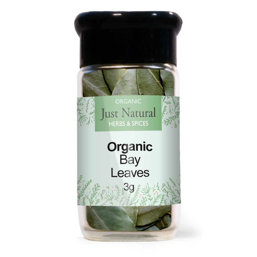 Organic Bay Leaves (Glass Jar) 3g