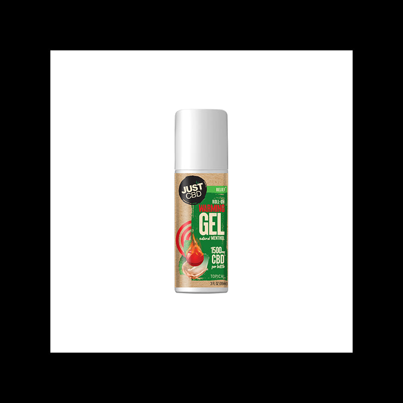 Just CBD 1500mg Roll-On Heat Cream - 89ml