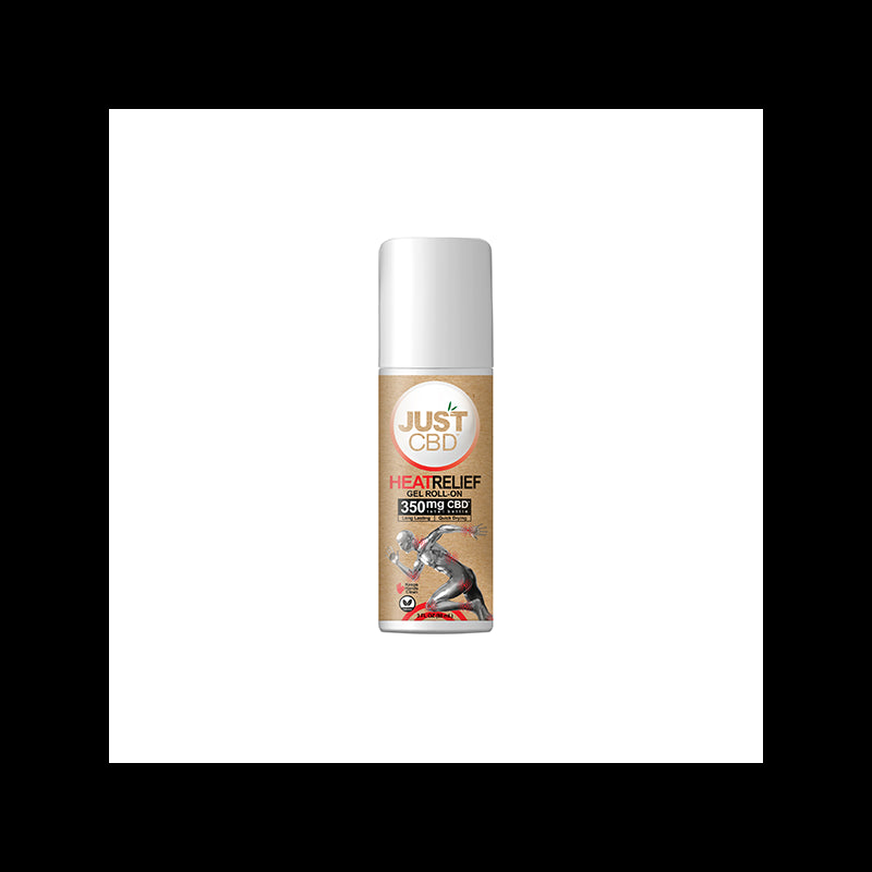 Just CBD 350mg Roll-On Heat Cream - 89ml