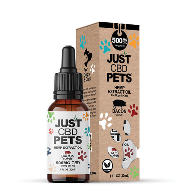 Just CBD Pets Hemp Extract Oil For Dogs and Cats 30ml