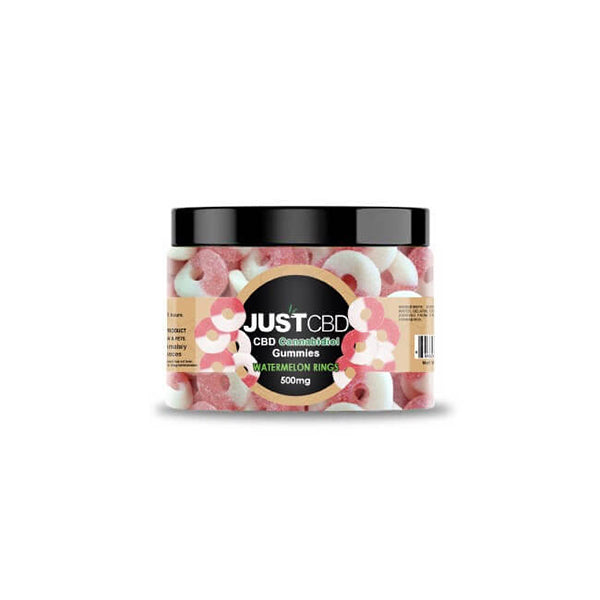 Just CBD Gummies Watermelon Rings