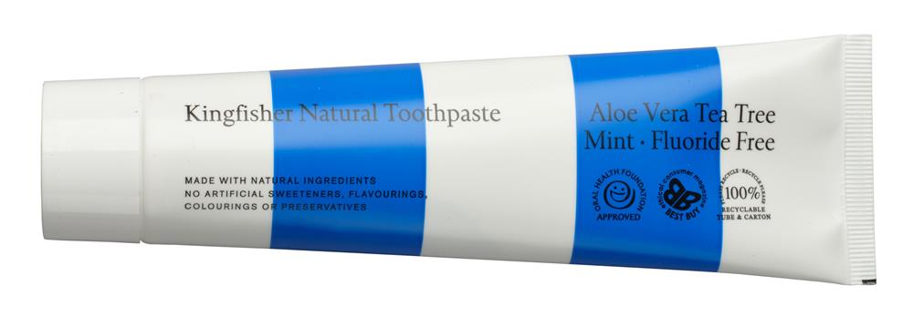 Aloe Vera Tea Tree Mint Fluoride Free Toothpaste 100ml