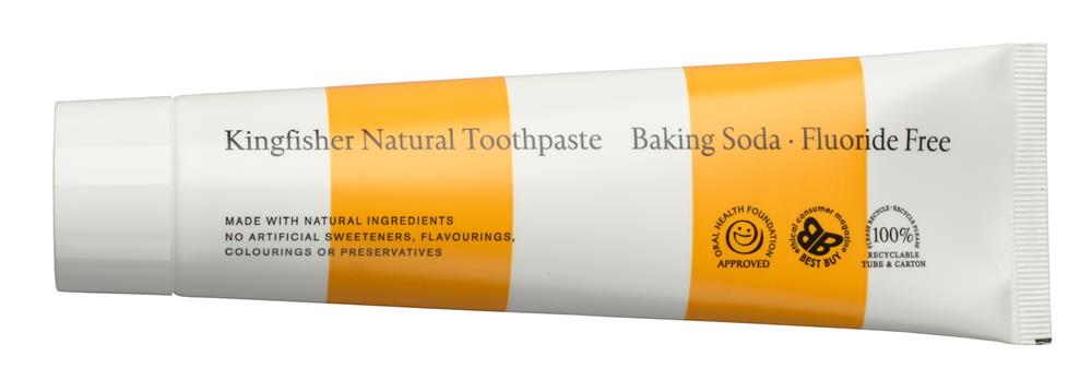 Baking Soda Mint Fluoride Free Toothpaste 100ml