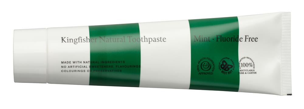 Natural Mint Fluoride Free Toothpaste 100ml