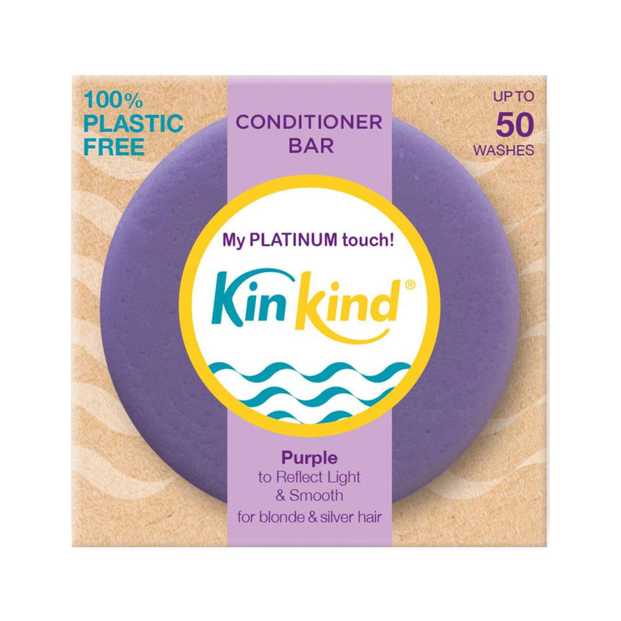 KinKind My PLATINUM touch! Purple Conditioner Bar 40g