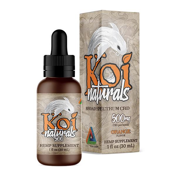 Koi Naturals Orange Broad Spectrum CBD Supplement 30ml