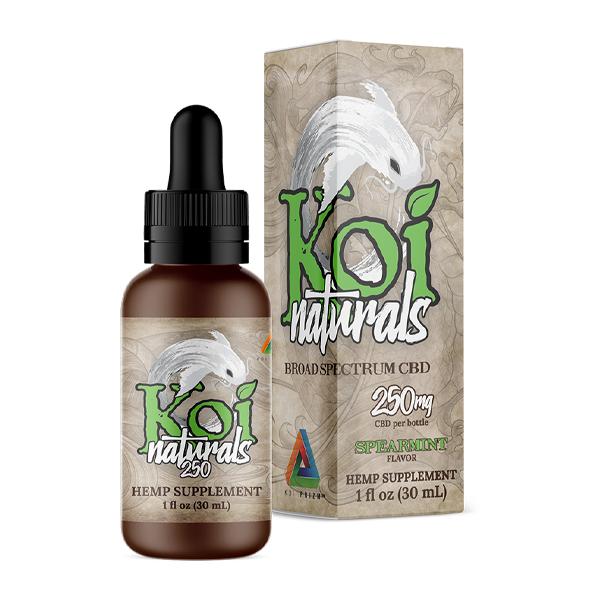 Koi Naturals Spearmint Broad Spectrum CBD Supplement 30ml