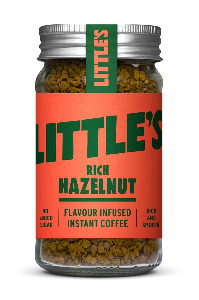 Instant coffee infused with the taste of rich hazelnut 50g