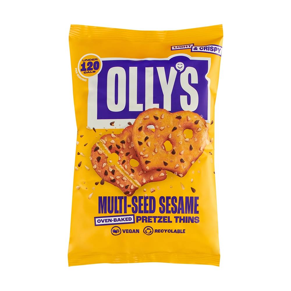 Multiseed Sesame Pretzel Thins 140g