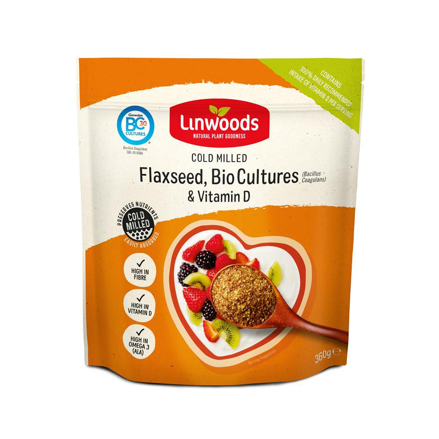 Flaxseed Bio-cultures & Vitamin D 360g