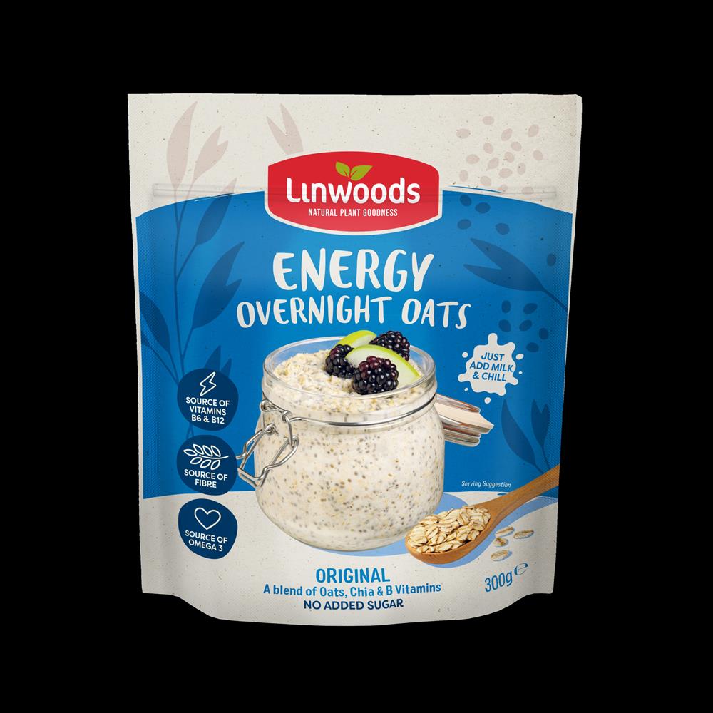 Linwoods Overnight Oats Original Energy 300g