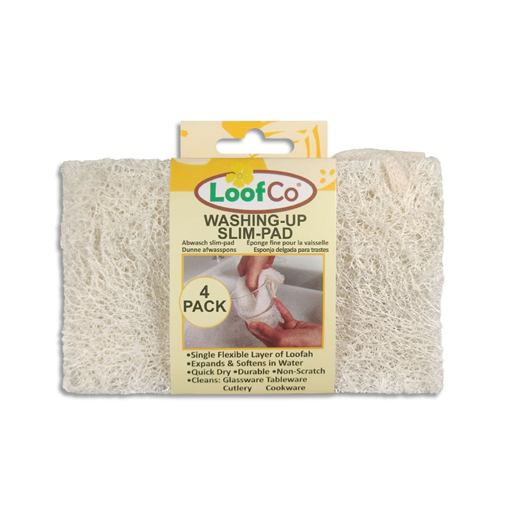 LoofCo Washing-Up Slim Pad 4 Pack