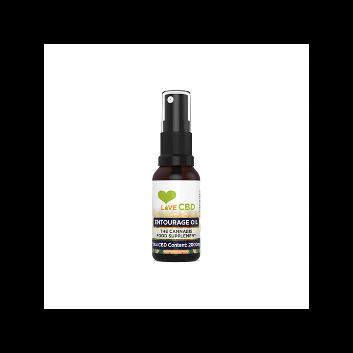 Love CBD 2000mg Entourage CBD Oil Spray - 20ml