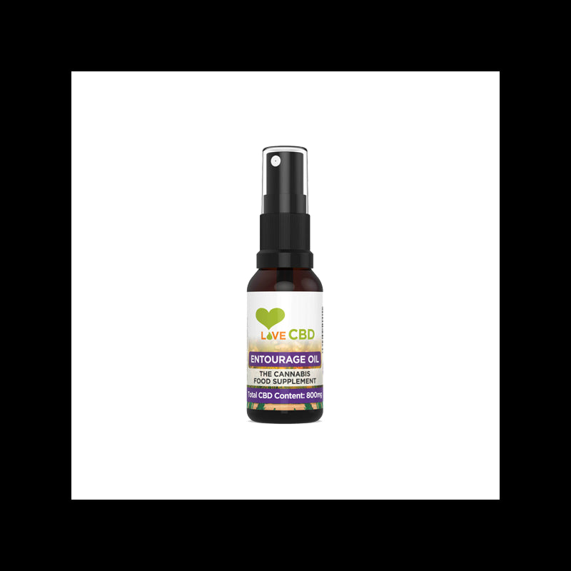 Love CBD 800mg Entourage CBD Oil Spray - 20ml