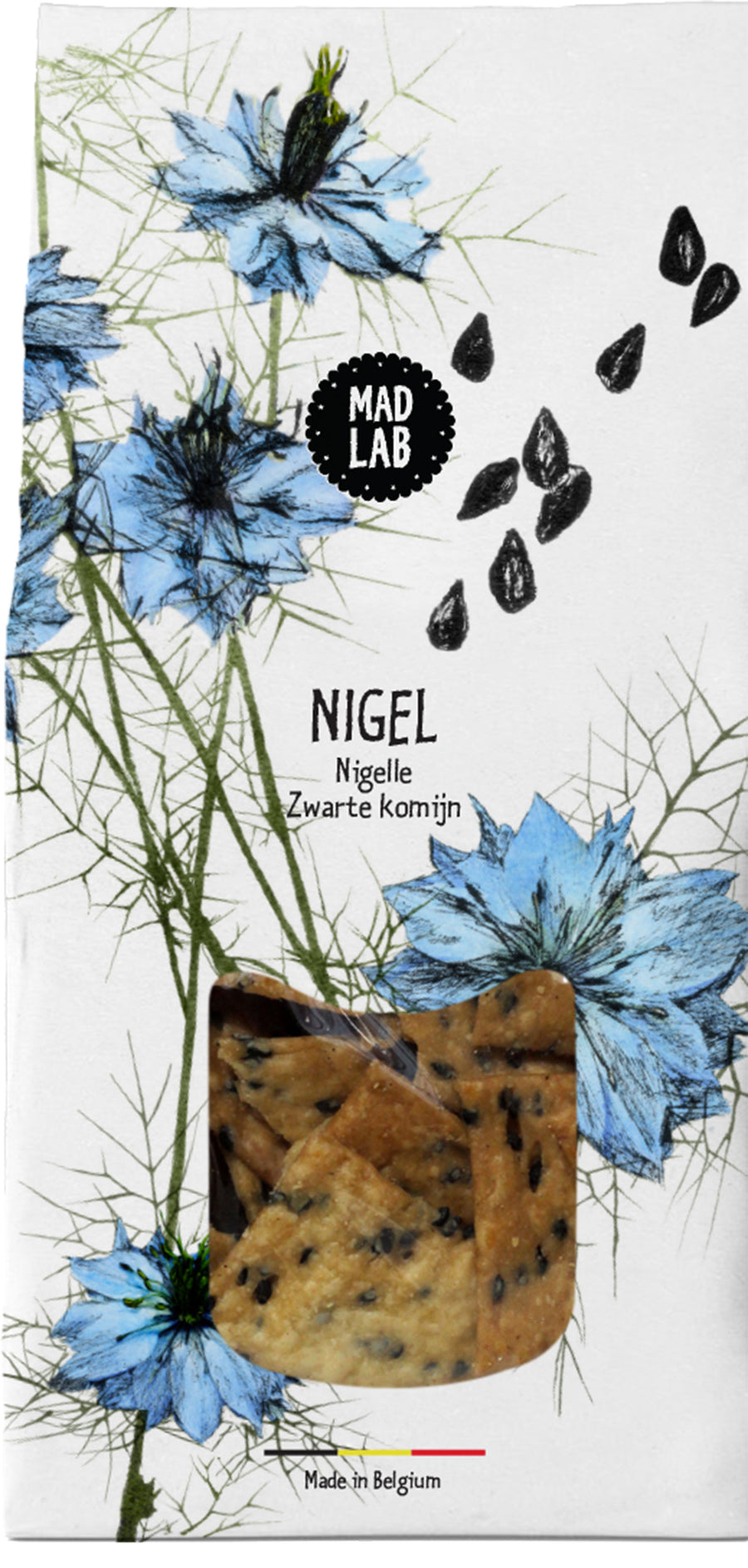 Nigel - Organic Black Cumin Seeds Crackers 110g