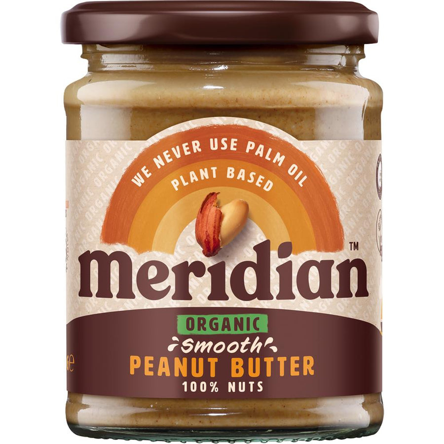 Organic Smooth Peanut Butter 100% 280g