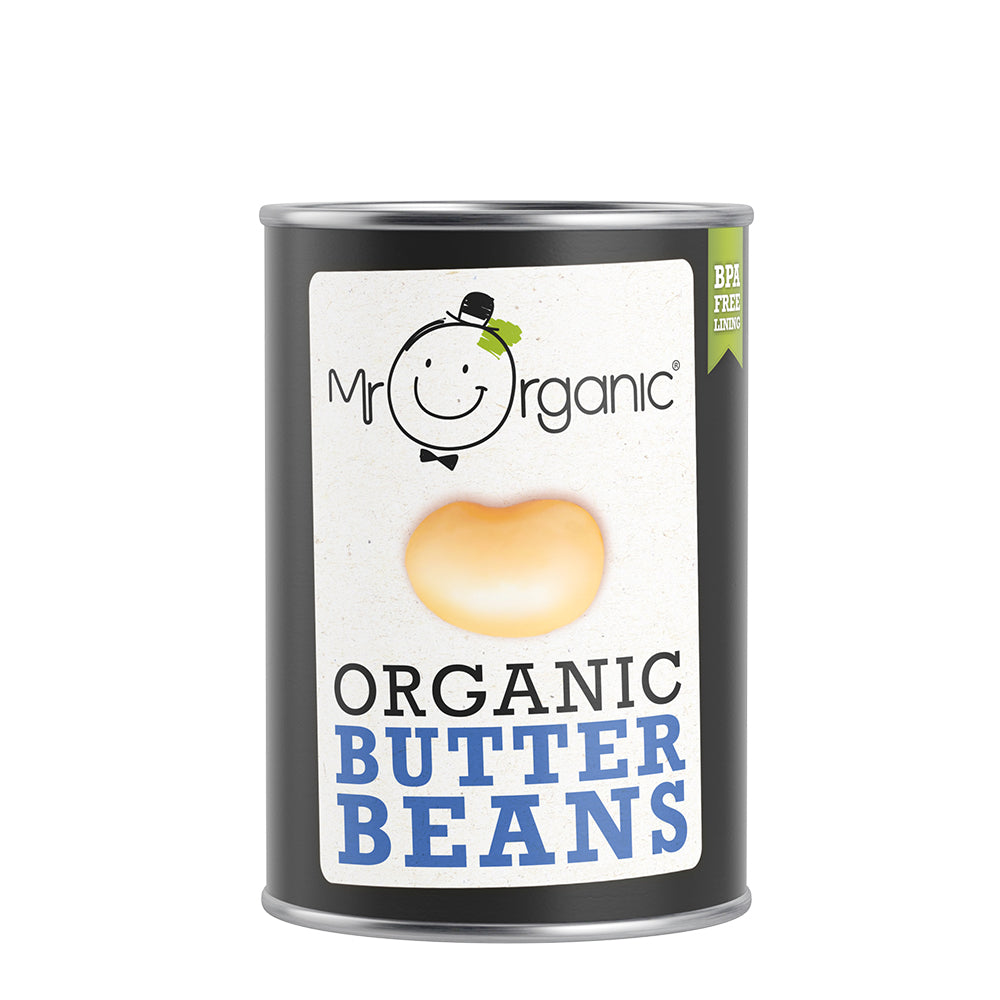 Mr Organic Butter Beans 400g