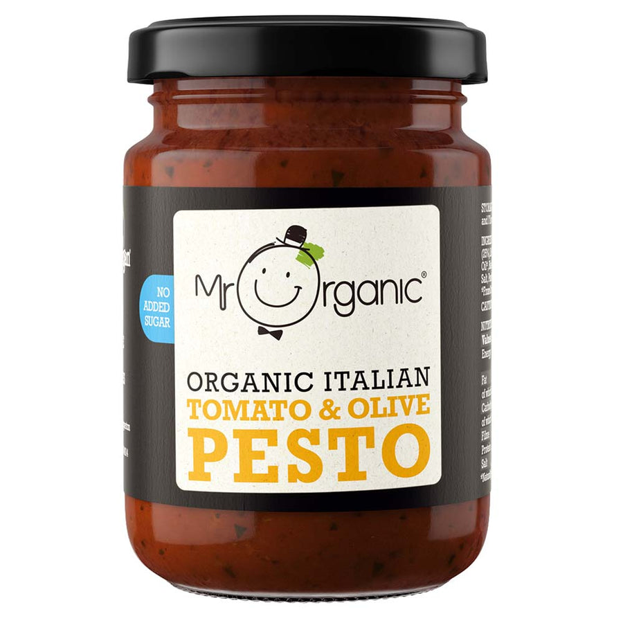 Organic Tomato & Olive Pesto 130g