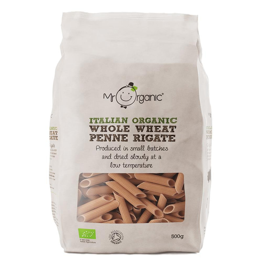 Mr Organic Whole Wheat Penne 500g