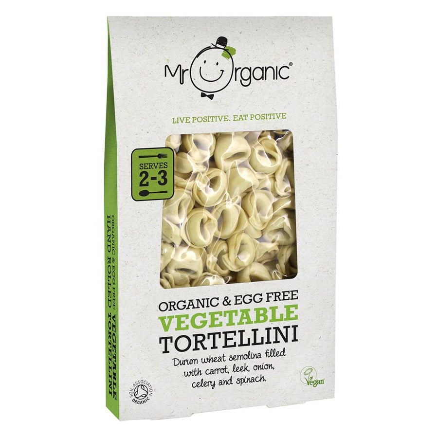 Mr Organic Egg Free Tortellini with Vegetables 250g