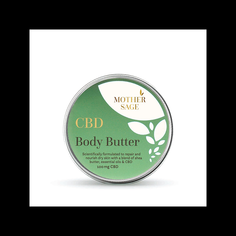 MotherSage 100mg CBD Body Butter - 100ml