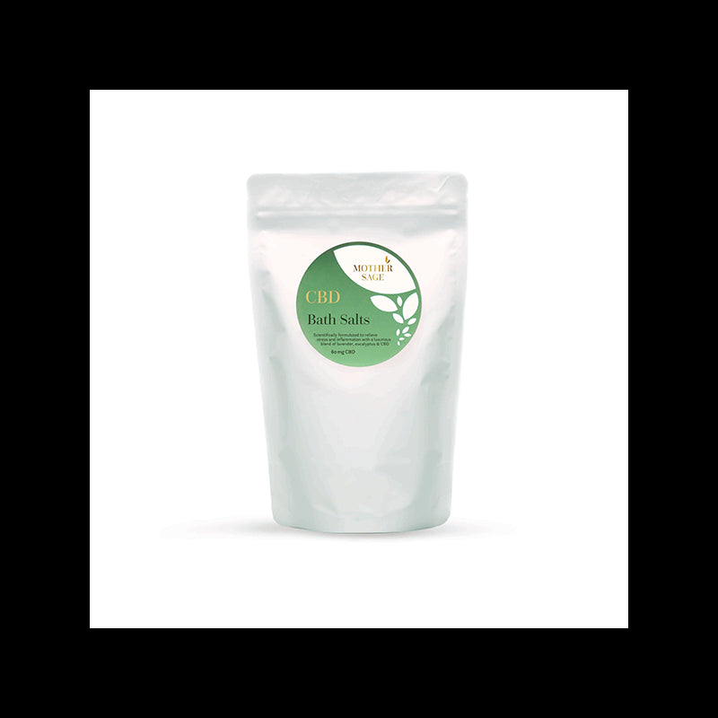 MotherSage 60mg CBD Bath Salts - 300g