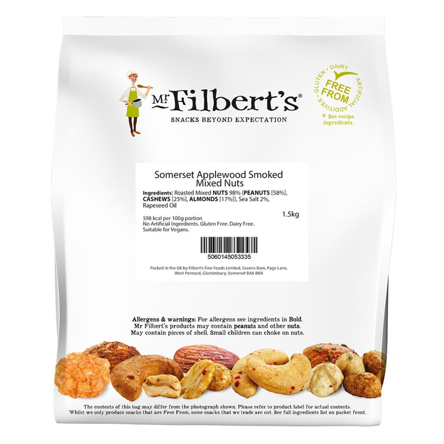 Mr Filberts Somerset Applewood Smoked Mixed Nuts 1.5kg