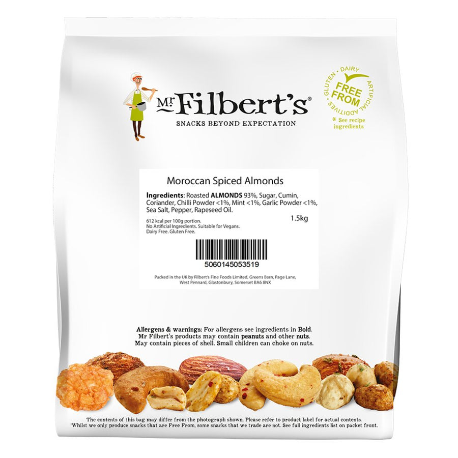 Mr Filberts Moroccan Spiced Almonds 1.5kg