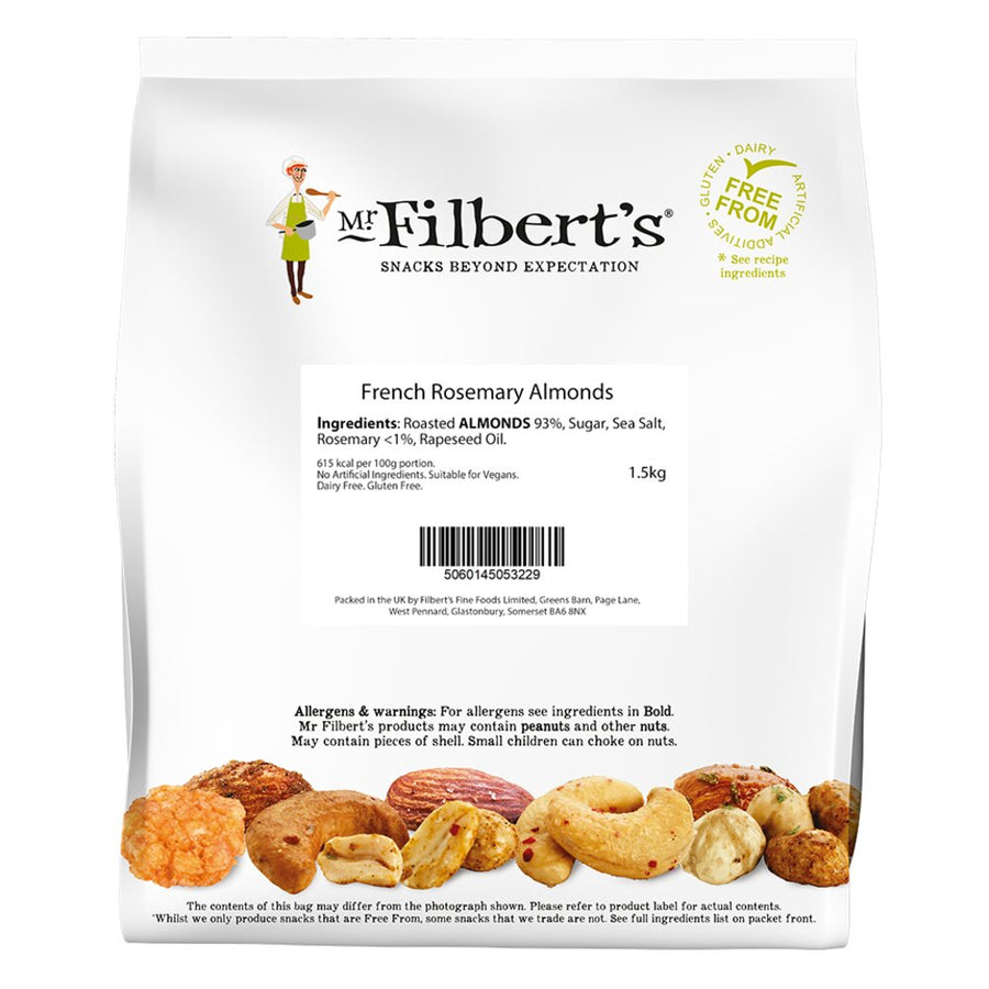 Mr Filberts French Rosemary Almonds 1.5kg