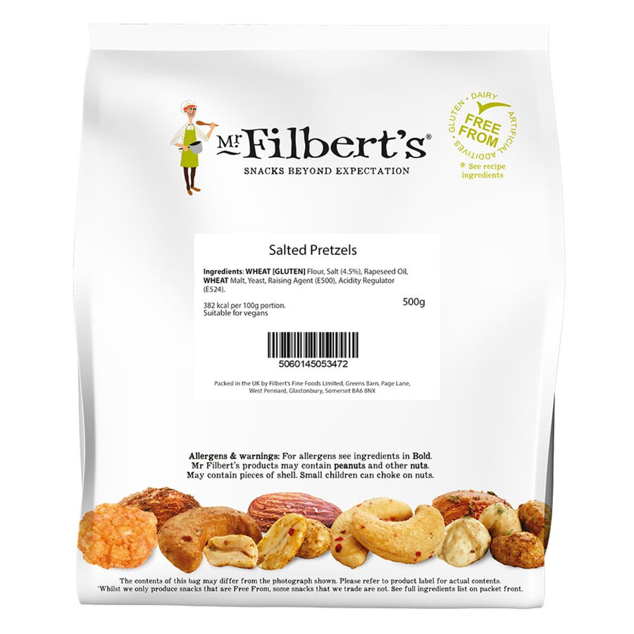 Mr Filberts Salted Pretzels 500g