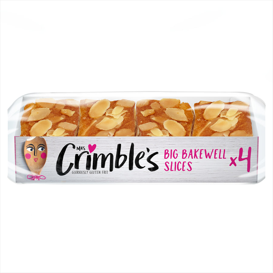 Mrs Crimbles Gluten Free Bakewell Slices 200g