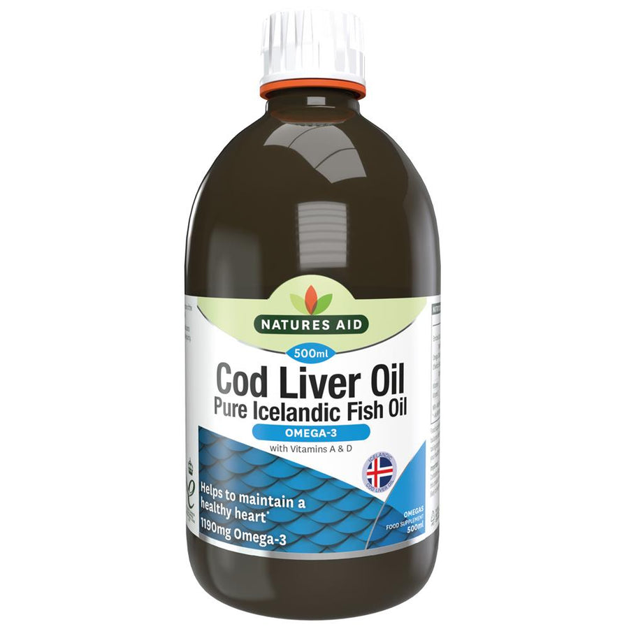 Cod Liver Oil Liquid (with Vitamin A & D)500ml